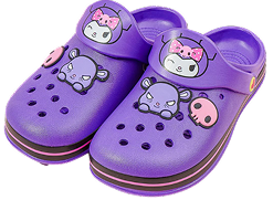 Purple Kuromi Clogs